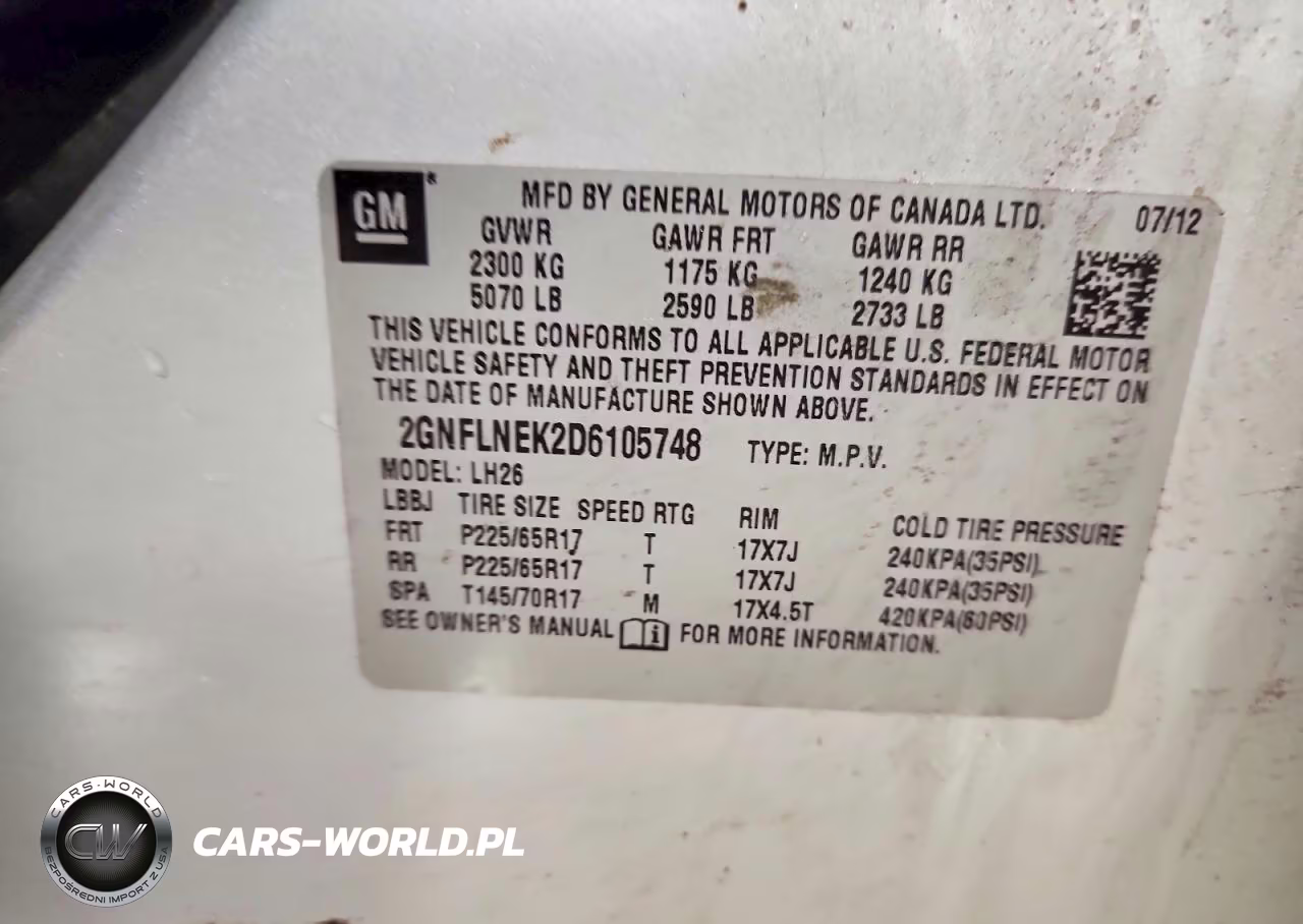 2013 Chevrolet Equinox Lt VIN:2GNFLNEK2D6105748 - 12