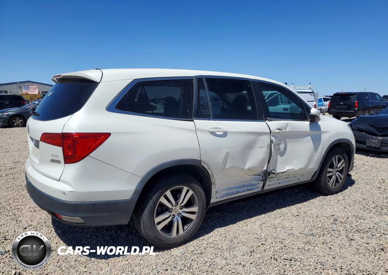 2016 Honda Pilot VIN:5FNYF6H87GB076664 - 3
