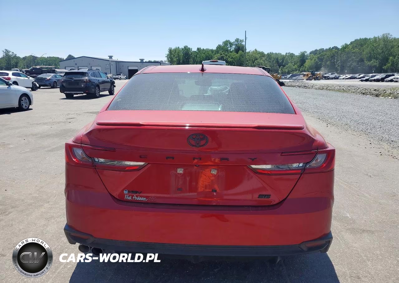 2025 Toyota Camry Se VIN:4T1DAACK2SU151267 - 6
