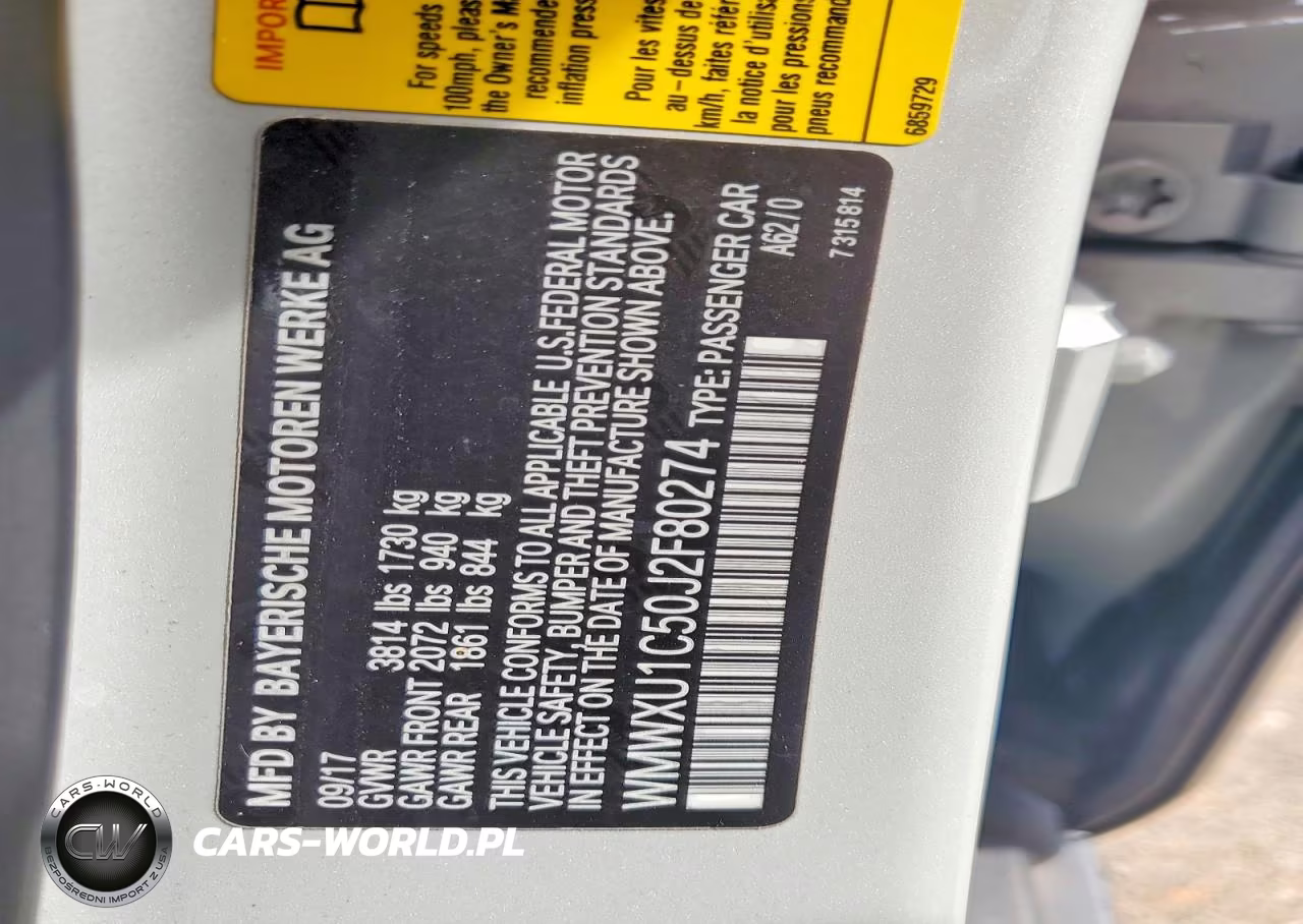 2018 Mini Cooper VIN:WMWXU1C50J2F80274 - 14