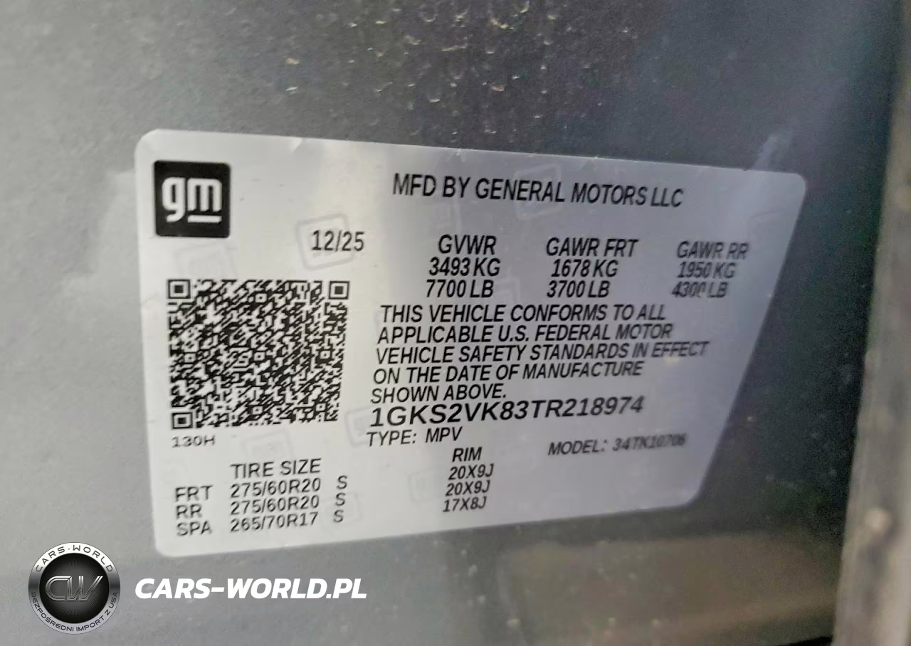 2026 GMC Yukon At4 Ultimate VIN:1GKS2VK83TR218974 - 14
