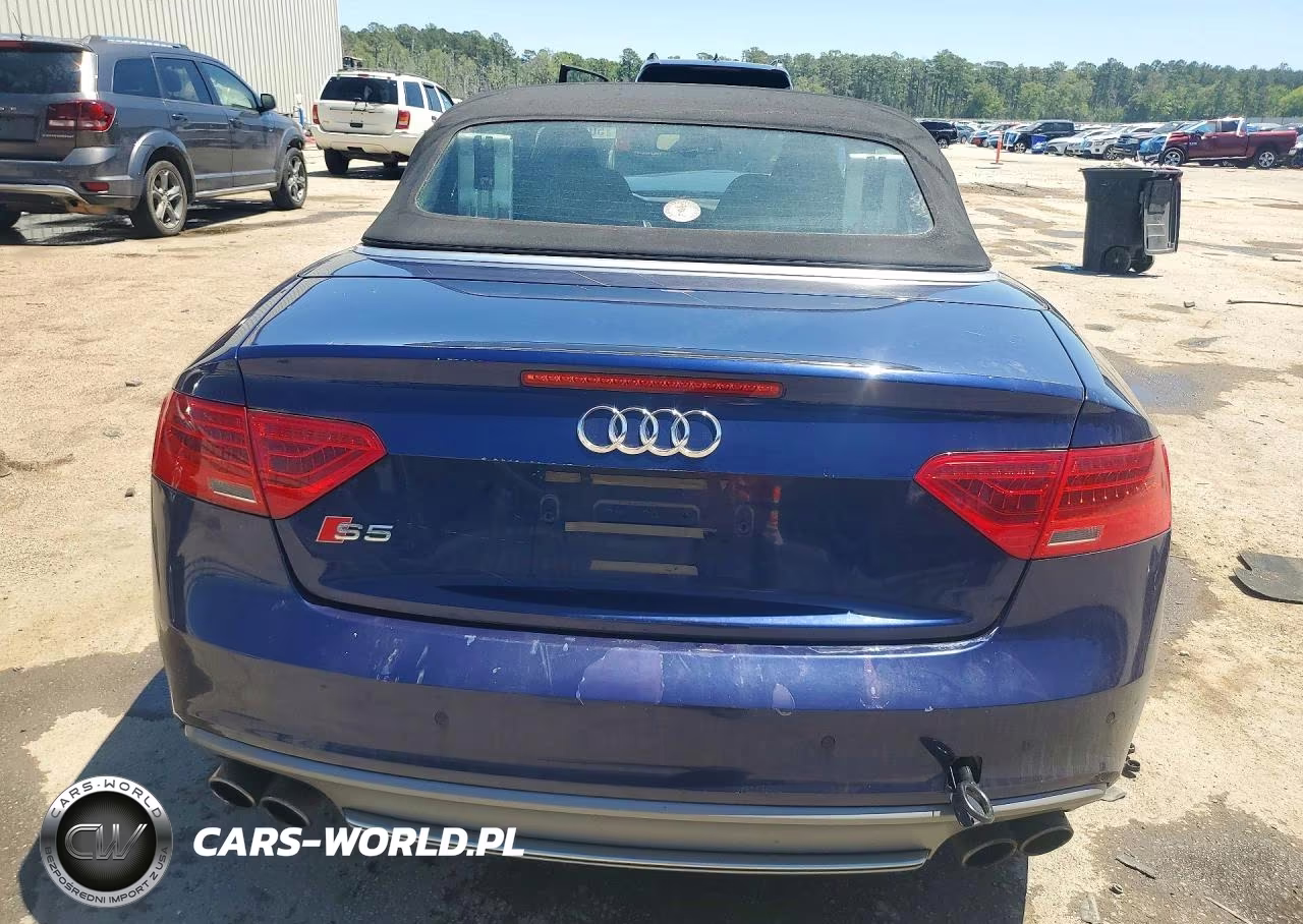 2013 Audi S5 Premium Plus VIN:WAUCGAFHXDN007085 - 6