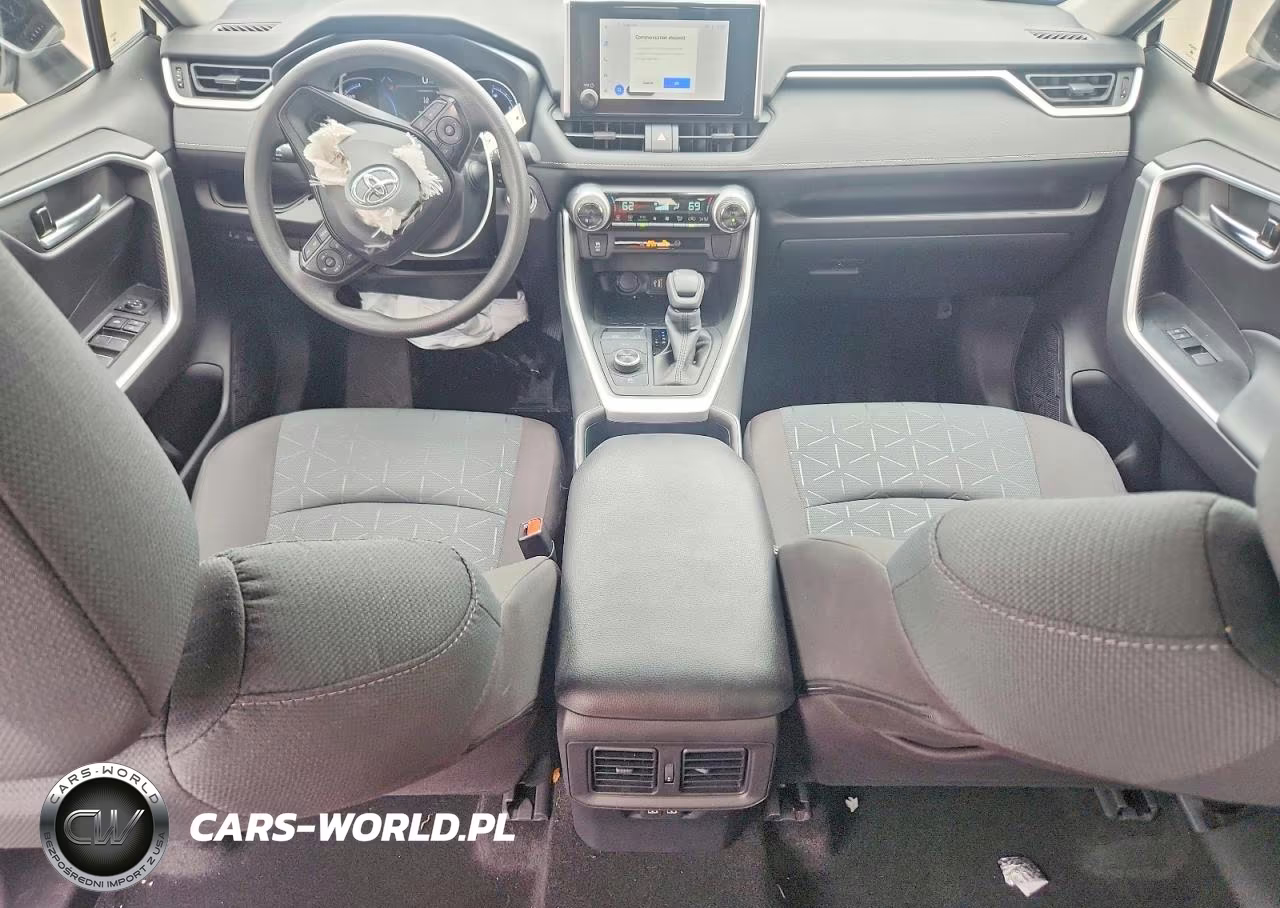 2025 Toyota Rav4 Hybrid VIN:4T3RWRFV1SU197255 - 8