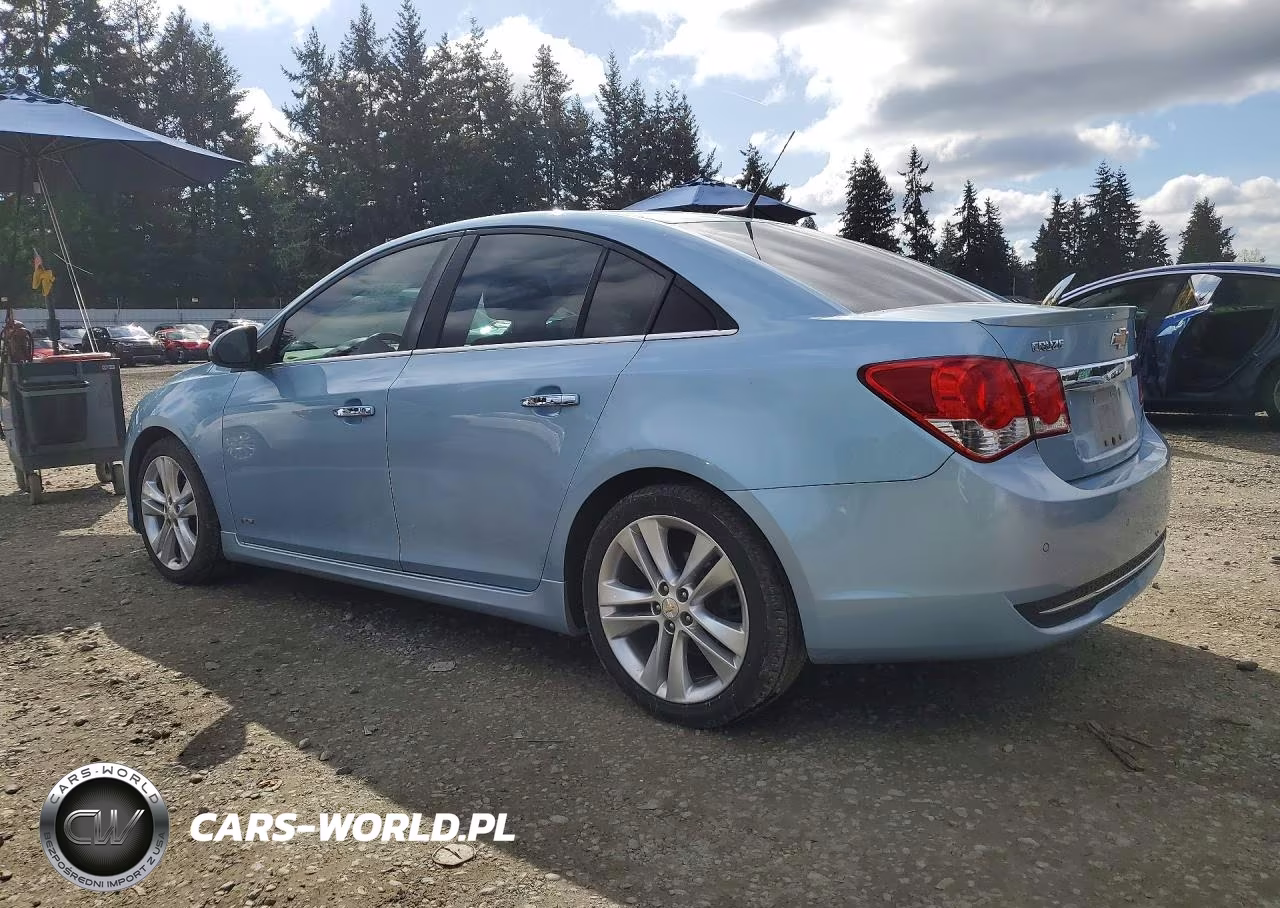 2011 Chevrolet Cruze Ltz VIN:1G1PH5S93B7240789 - 2