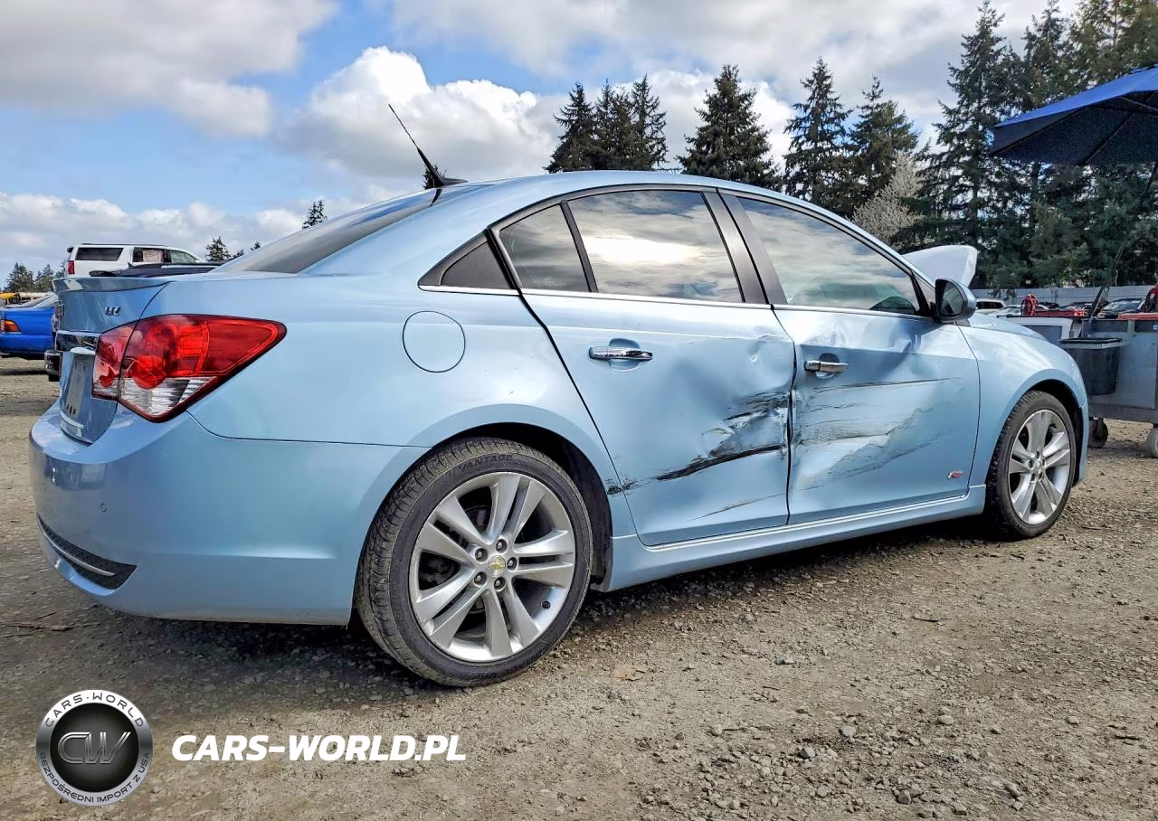 2011 Chevrolet Cruze Ltz VIN:1G1PH5S93B7240789 - 3