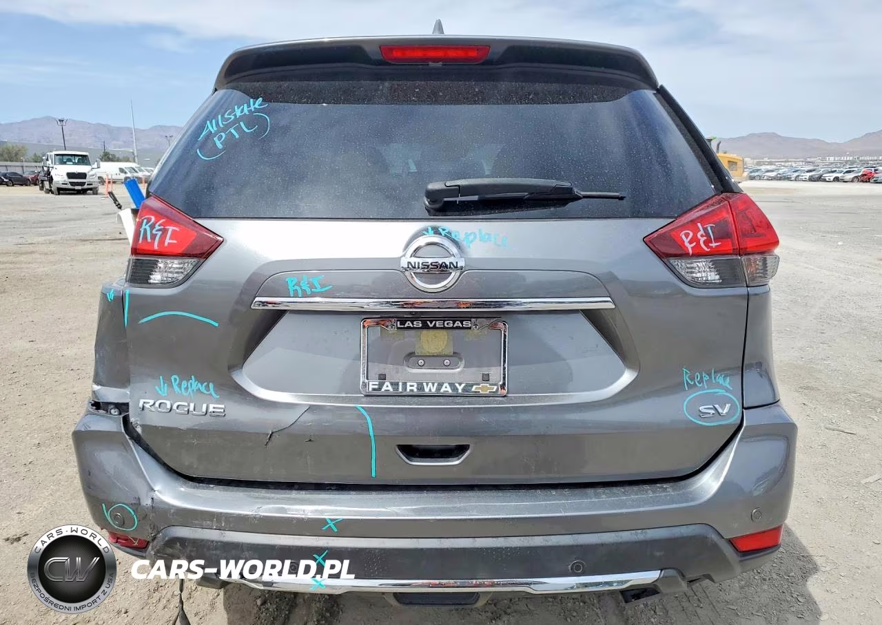 2020 Nissan Rogue Sv VIN:JN8AT2MT2LW011535 - 6
