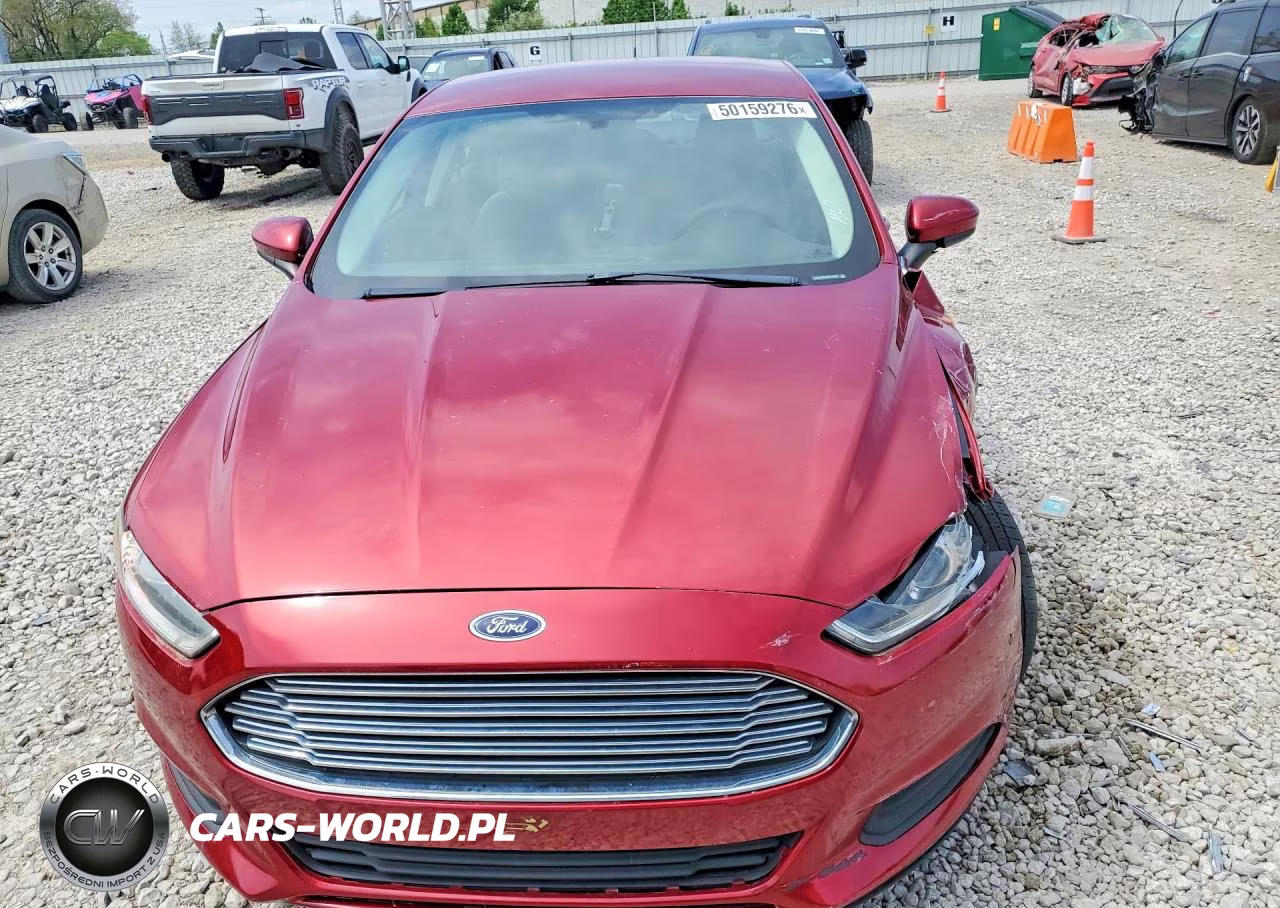 2014 Ford Fusion S VIN:3FA6P0G73ER155986 - 5