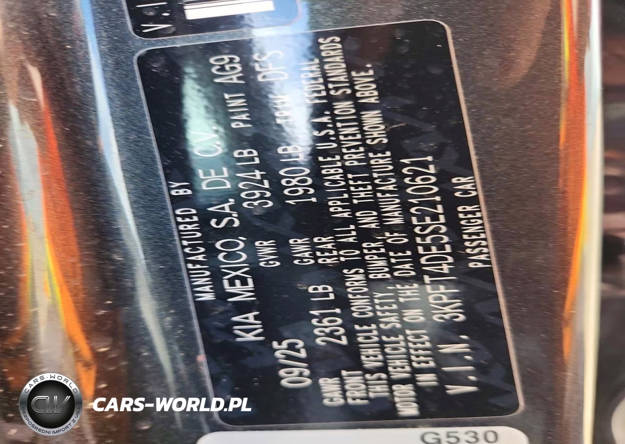 2025 Kia K4 Lx VIN:3KPFT4DE5SE210621 - 12