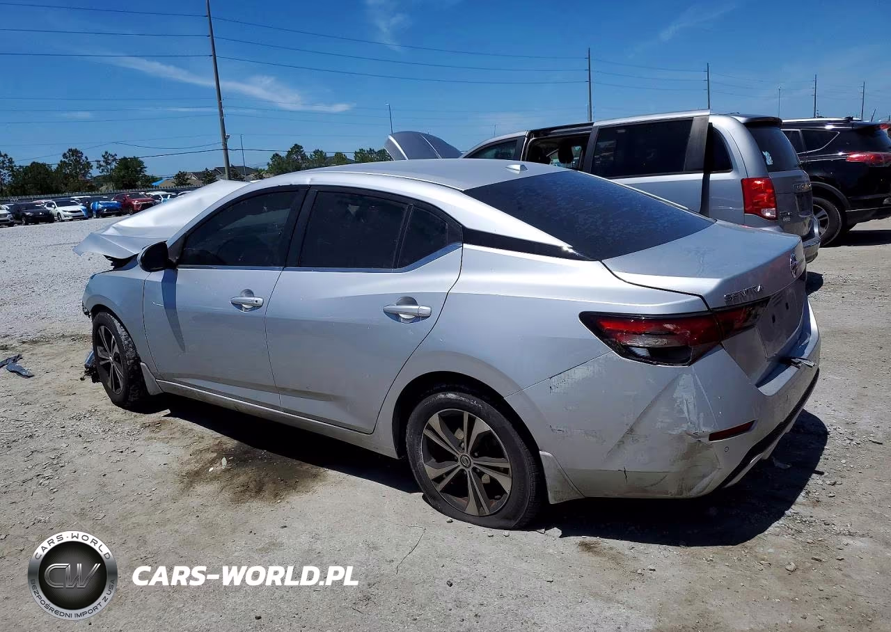 2022 Nissan Sentra Sv VIN:3N1AB8CV1NY247905 - 2