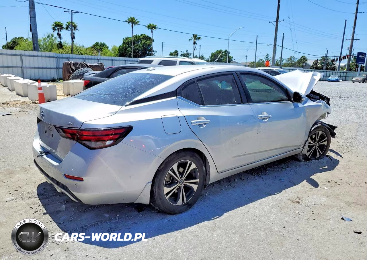 2022 Nissan Sentra Sv VIN:3N1AB8CV1NY247905 - 3