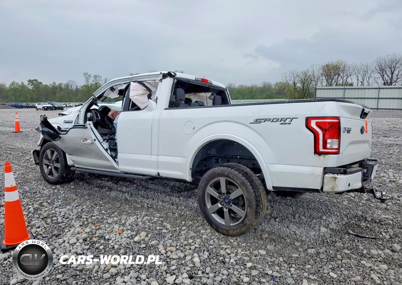 2016 Ford F150 Super Cab VIN:1FTEX1EP5GFB23457 - 2