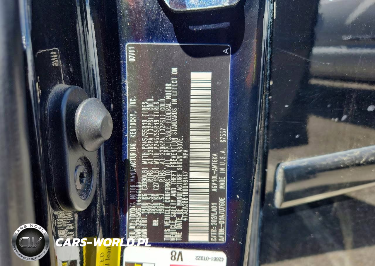 2011 Toyota Venza Fwd 4Cyl VIN:4T3ZA3BB1BU048447 - 13