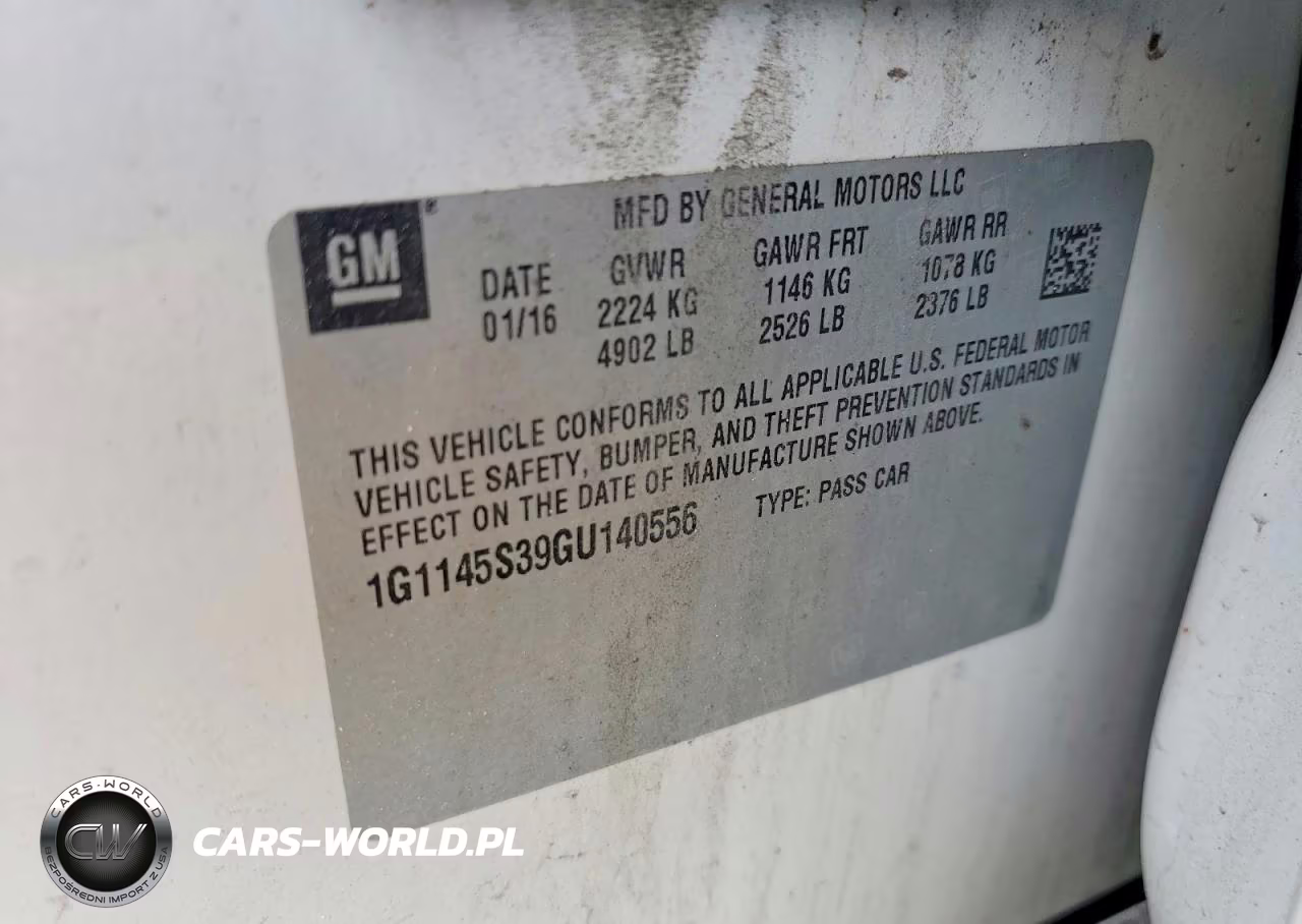 2016 Chevrolet Impala Ltz VIN:1G1145S39GU140556 - 12
