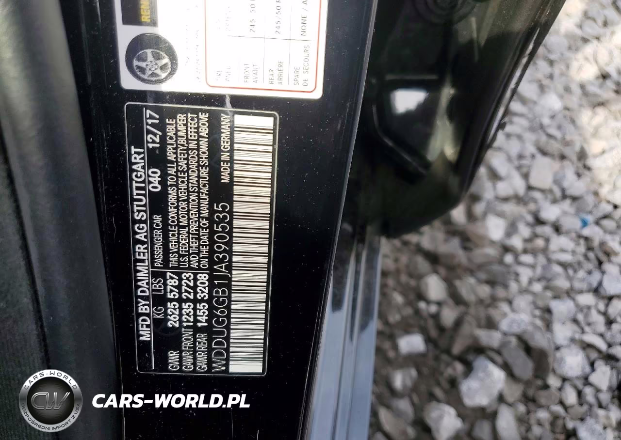2018 Mercedes-Benz S 450 VIN:WDDUG6GB1JA390535 - 12