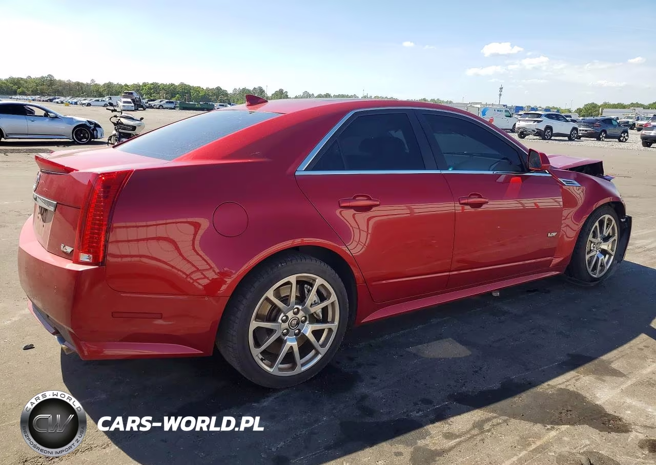 2010 Cadillac Cts-V VIN:1G6DV5EP9A0133043 - 3
