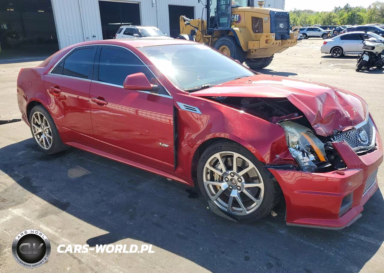 2010 Cadillac Cts-V VIN:1G6DV5EP9A0133043 - 4