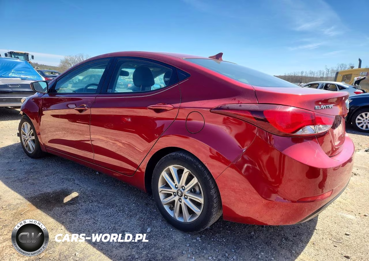 2015 Hyundai Elantra Se VIN:5NPDH4AE5FH618308 - 2