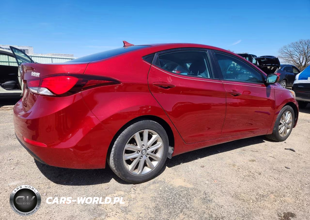 2015 Hyundai Elantra Se VIN:5NPDH4AE5FH618308 - 3