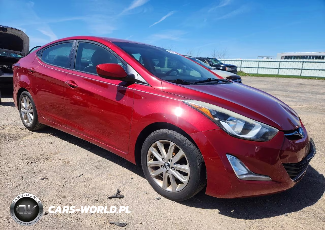 2015 Hyundai Elantra Se VIN:5NPDH4AE5FH618308 - 4