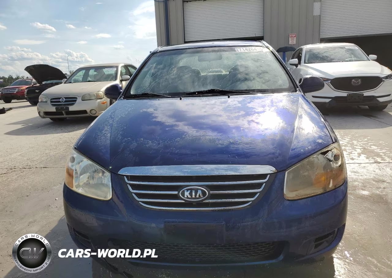 2008 Kia Spectra Lx VIN:KNAFE121385576328 - 5