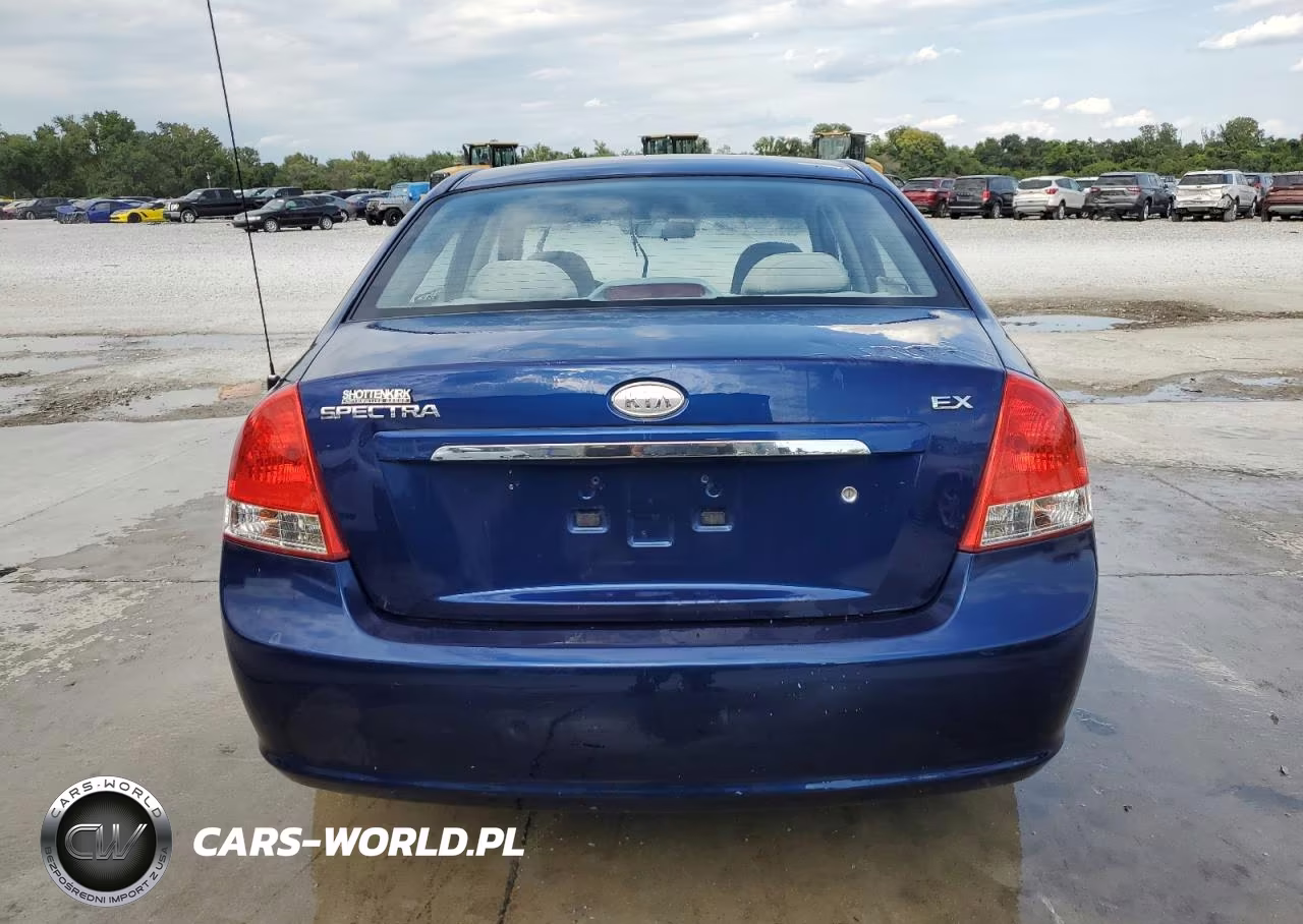 2008 Kia Spectra Lx VIN:KNAFE121385576328 - 6