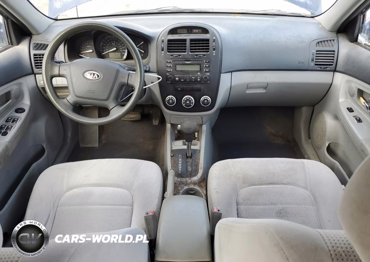 2008 Kia Spectra Lx VIN:KNAFE121385576328 - 8