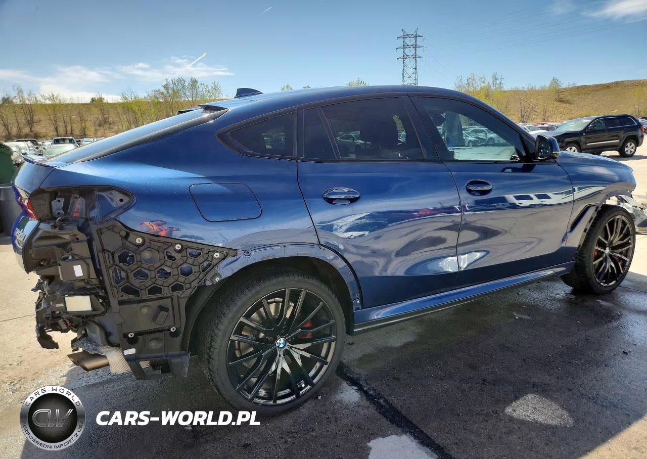 2022 BMW X6 M50I VIN:5UXCY8C04N9J15072 - 3