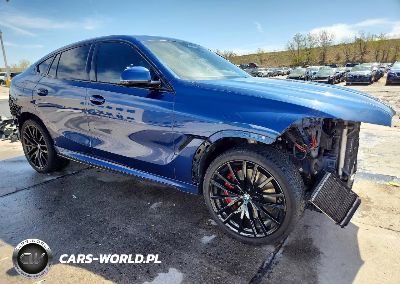 2022 BMW X6 M50I VIN:5UXCY8C04N9J15072 - 4