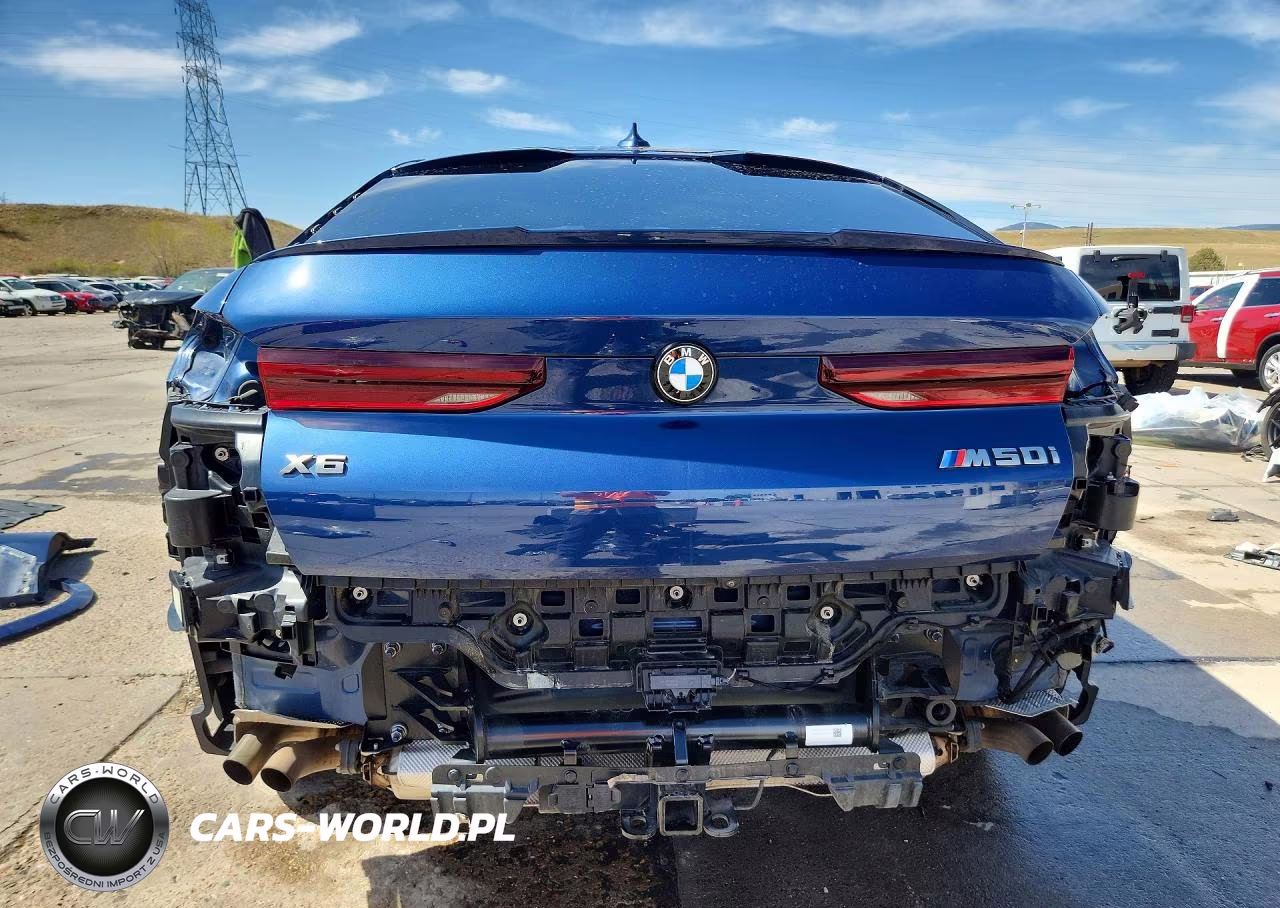 2022 BMW X6 M50I VIN:5UXCY8C04N9J15072 - 6
