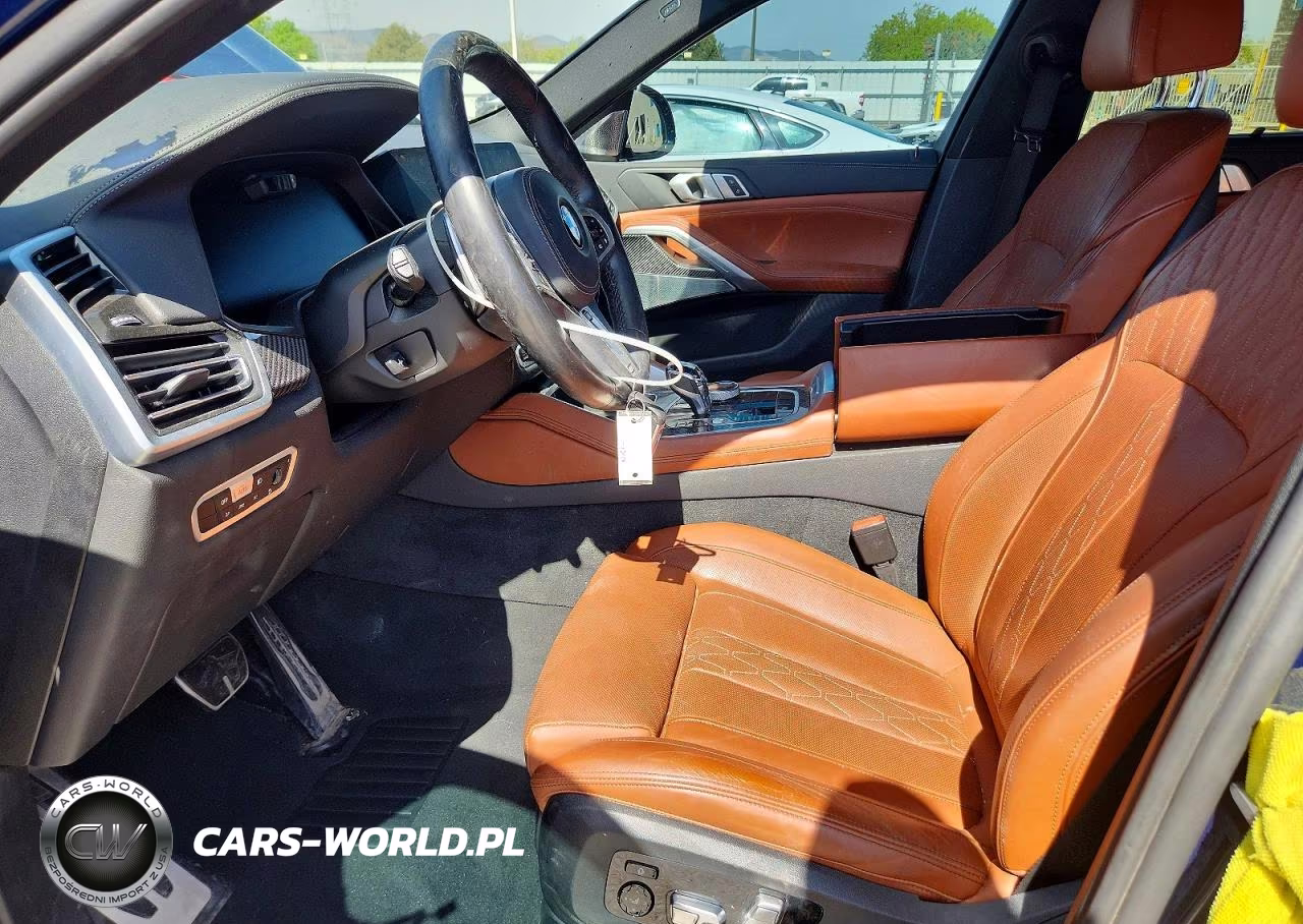 2022 BMW X6 M50I VIN:5UXCY8C04N9J15072 - 7