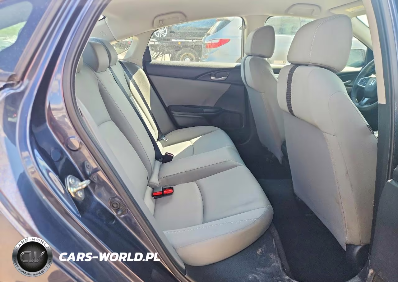 2020 Honda Civic Lx VIN:2HGFC2F6XLH546184 - 10