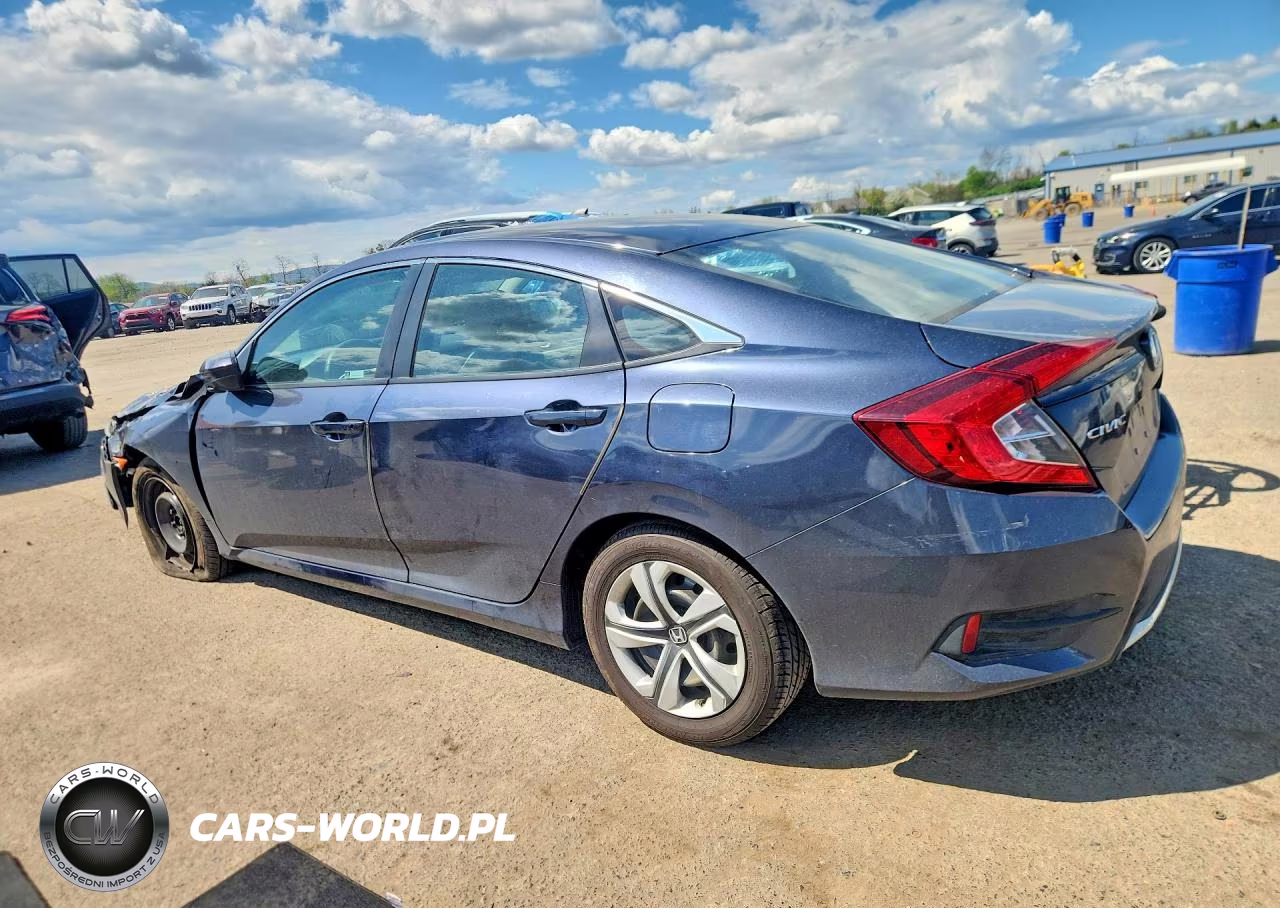 2020 Honda Civic Lx VIN:2HGFC2F6XLH546184 - 2