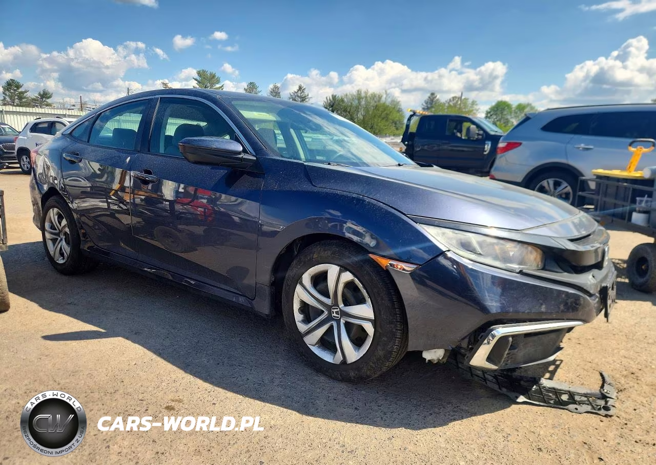 2020 Honda Civic Lx VIN:2HGFC2F6XLH546184 - 4