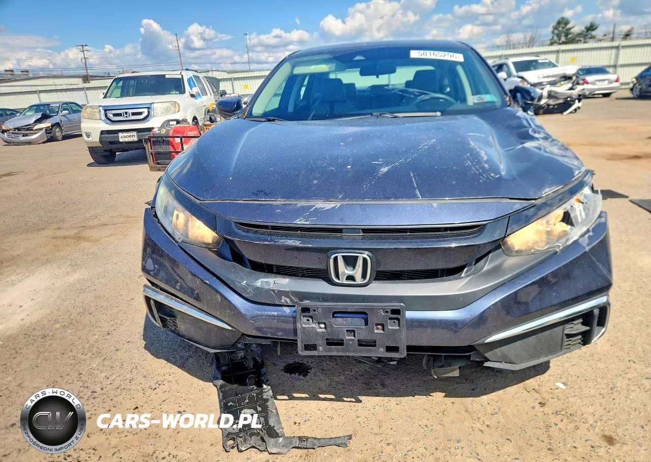 2020 Honda Civic Lx VIN:2HGFC2F6XLH546184 - 5
