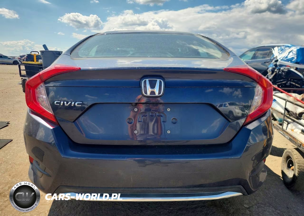 2020 Honda Civic Lx VIN:2HGFC2F6XLH546184 - 6