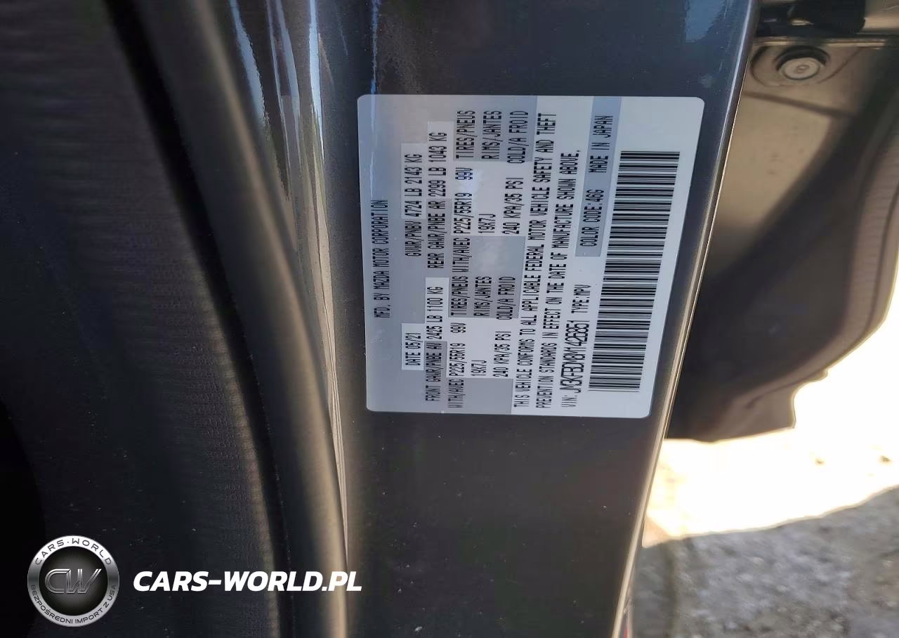2021 Mazda Cx-5 Grand Touring VIN:JM3KFBDM8M1426851 - 13
