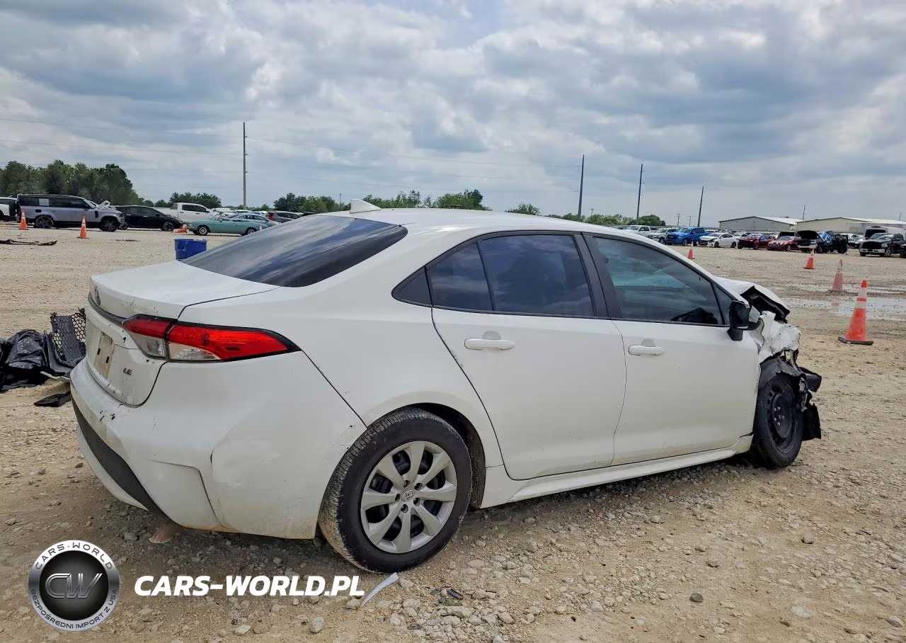 2022 Toyota Corolla Le VIN:5YFEPMAE9NP322393 - 3