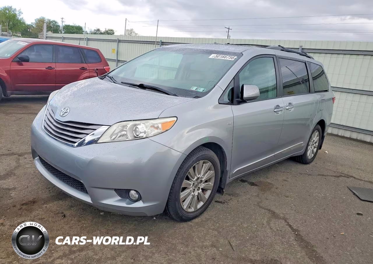 2016 Toyota Sienna Xle Premium 7-Passenger
