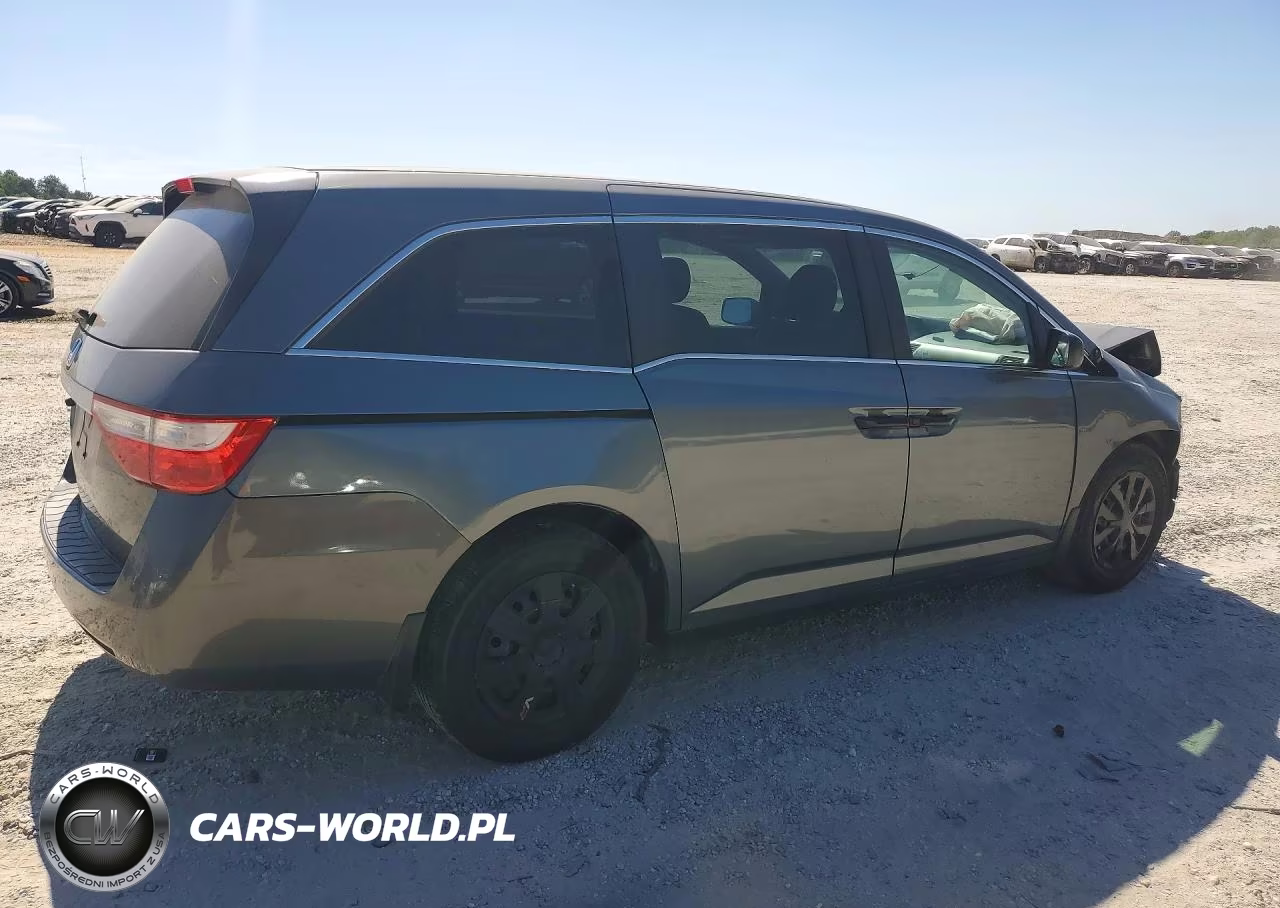 2011 Honda Odyssey Lx VIN:5FNRL5H27BB075641 - 3