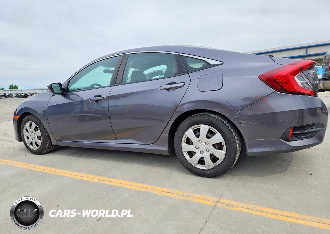 2016 Honda Civic Lx VIN:19XFC2F55GE026658 - 2
