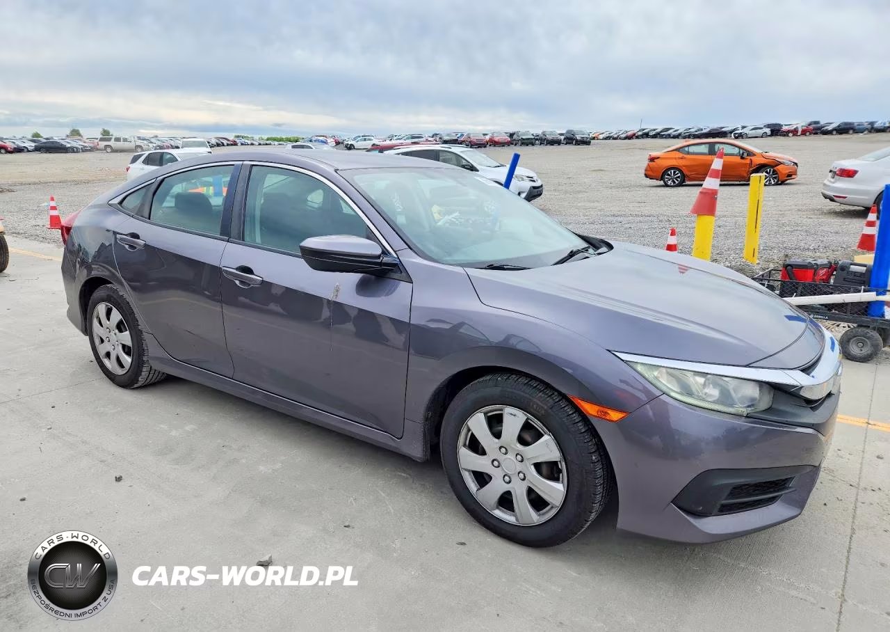2016 Honda Civic Lx VIN:19XFC2F55GE026658 - 4