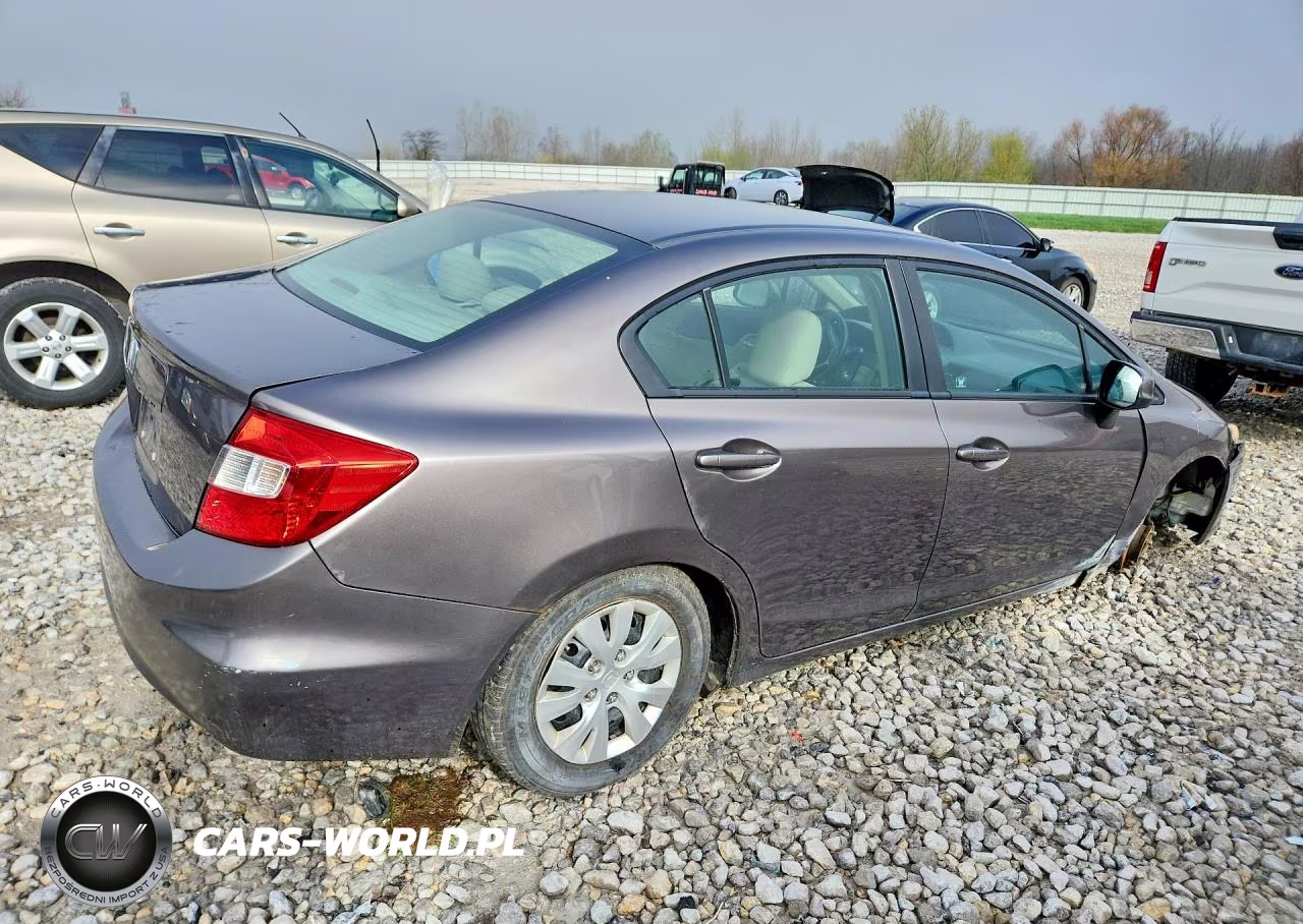 2012 Honda Civic Lx VIN:19XFB2F50CE062495 - 3