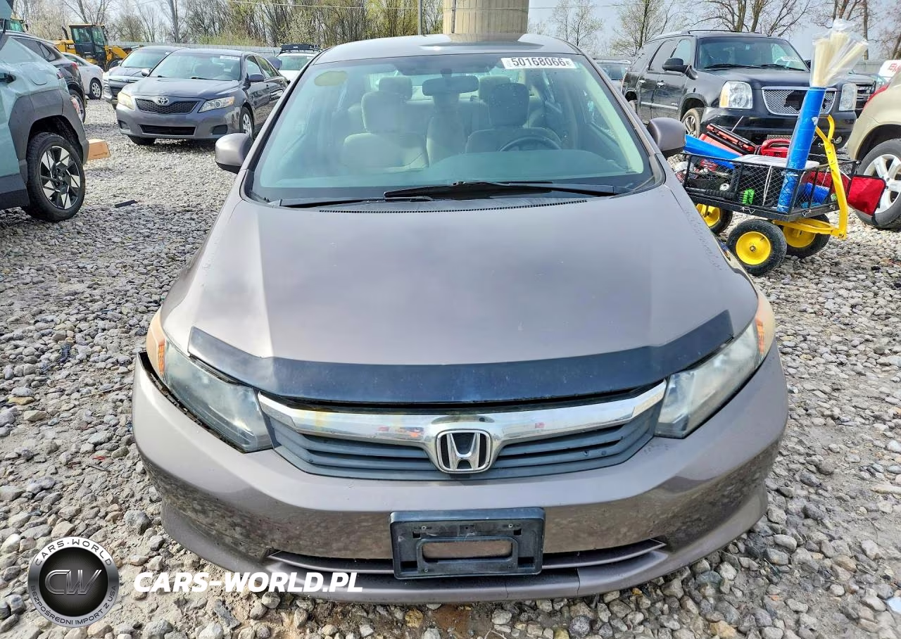 2012 Honda Civic Lx VIN:19XFB2F50CE062495 - 5