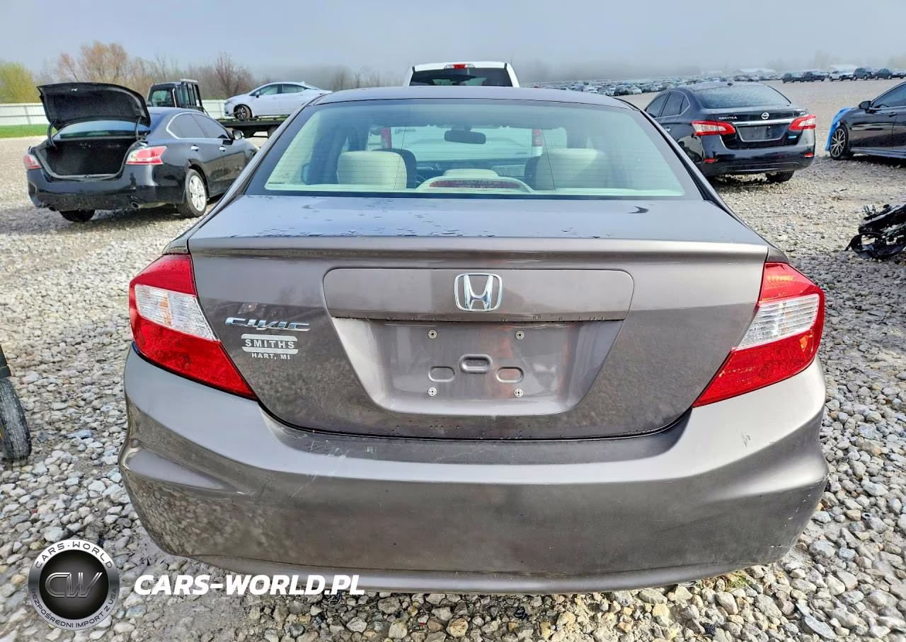 2012 Honda Civic Lx VIN:19XFB2F50CE062495 - 6