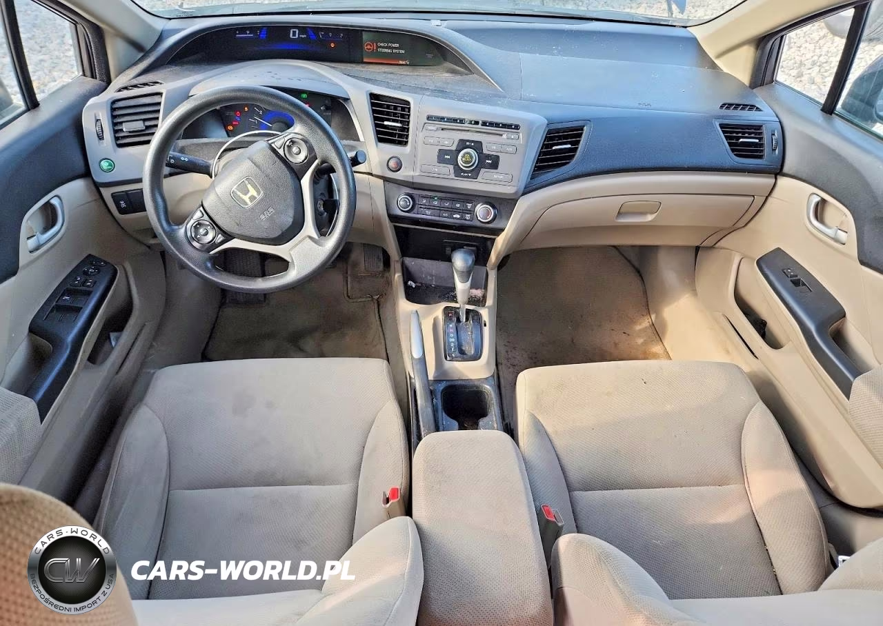2012 Honda Civic Lx VIN:19XFB2F50CE062495 - 8