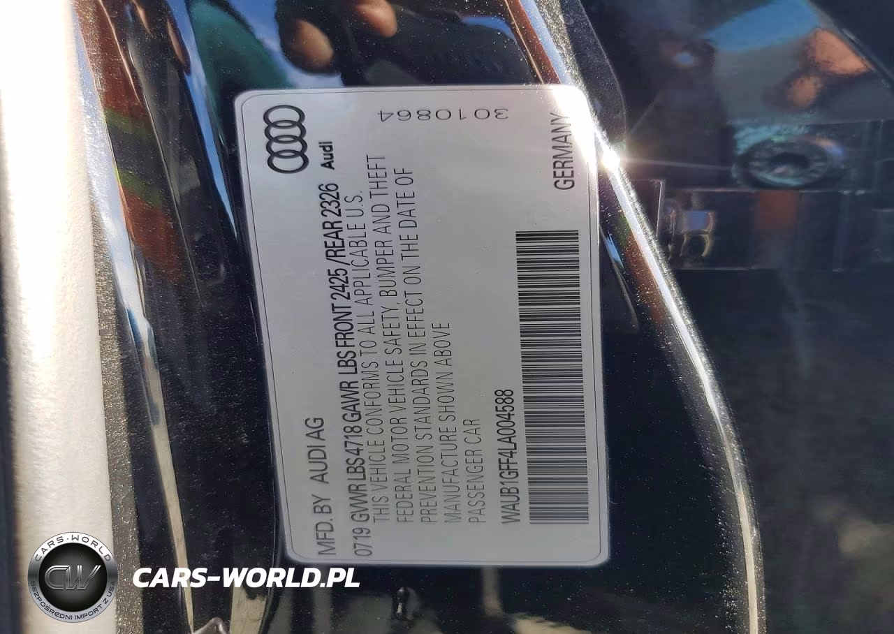 2020 Audi S3 Premium VIN:WAUB1GFF4LA004588 - 13