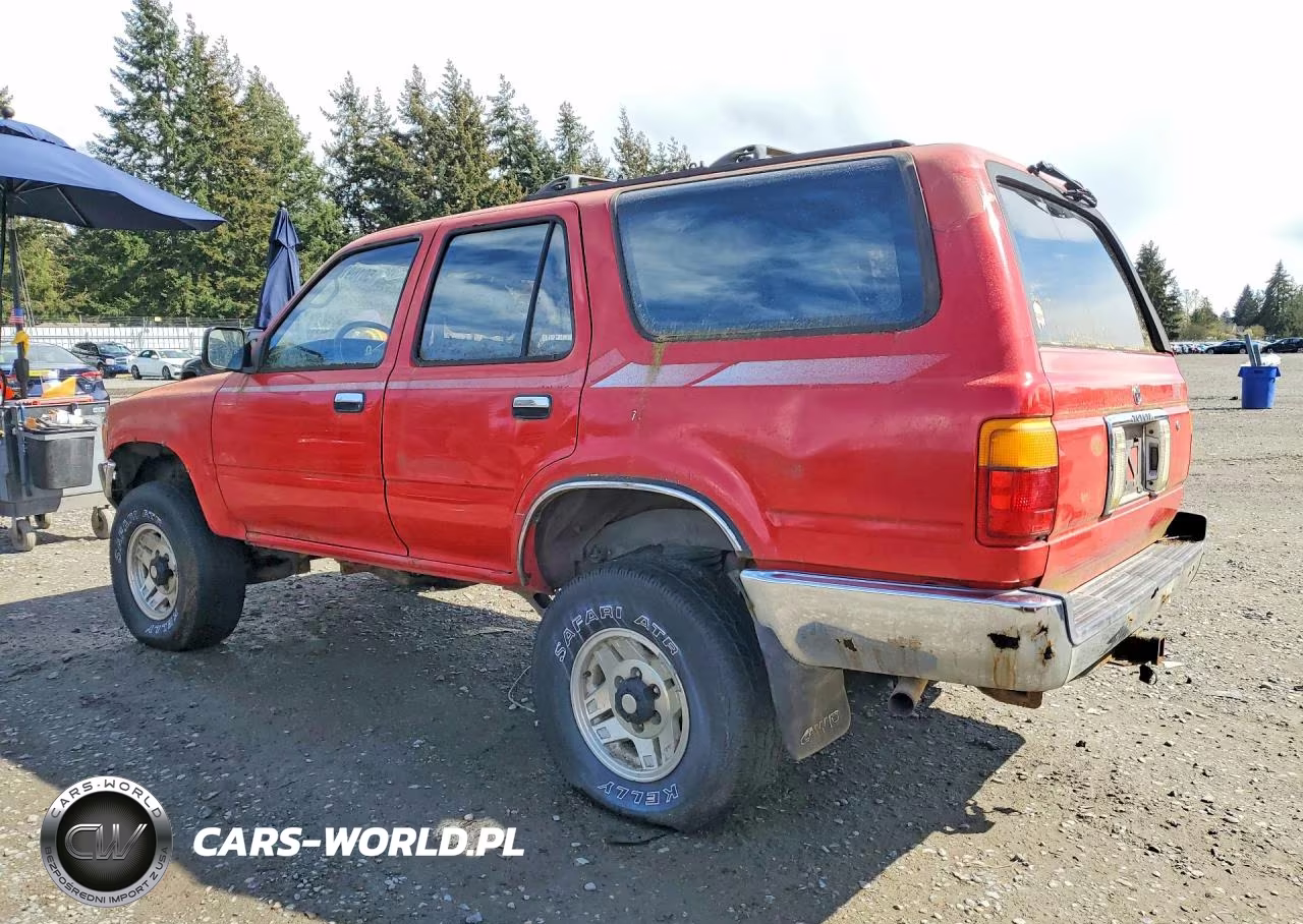 1993 Toyota 4Runner Vn39 Sr5 VIN:JT3VN39W0P0107340 - 2