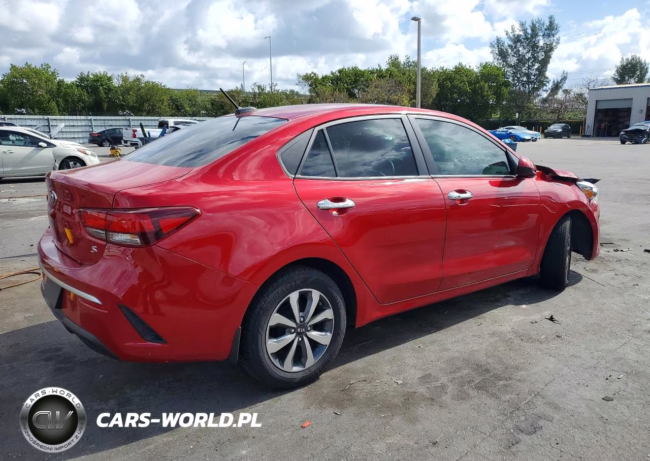 2021 Kia Rio S VIN:3KPA24AD0ME397553 - 3