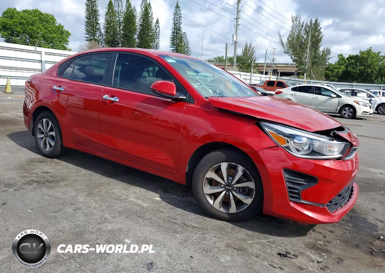 2021 Kia Rio S VIN:3KPA24AD0ME397553 - 4