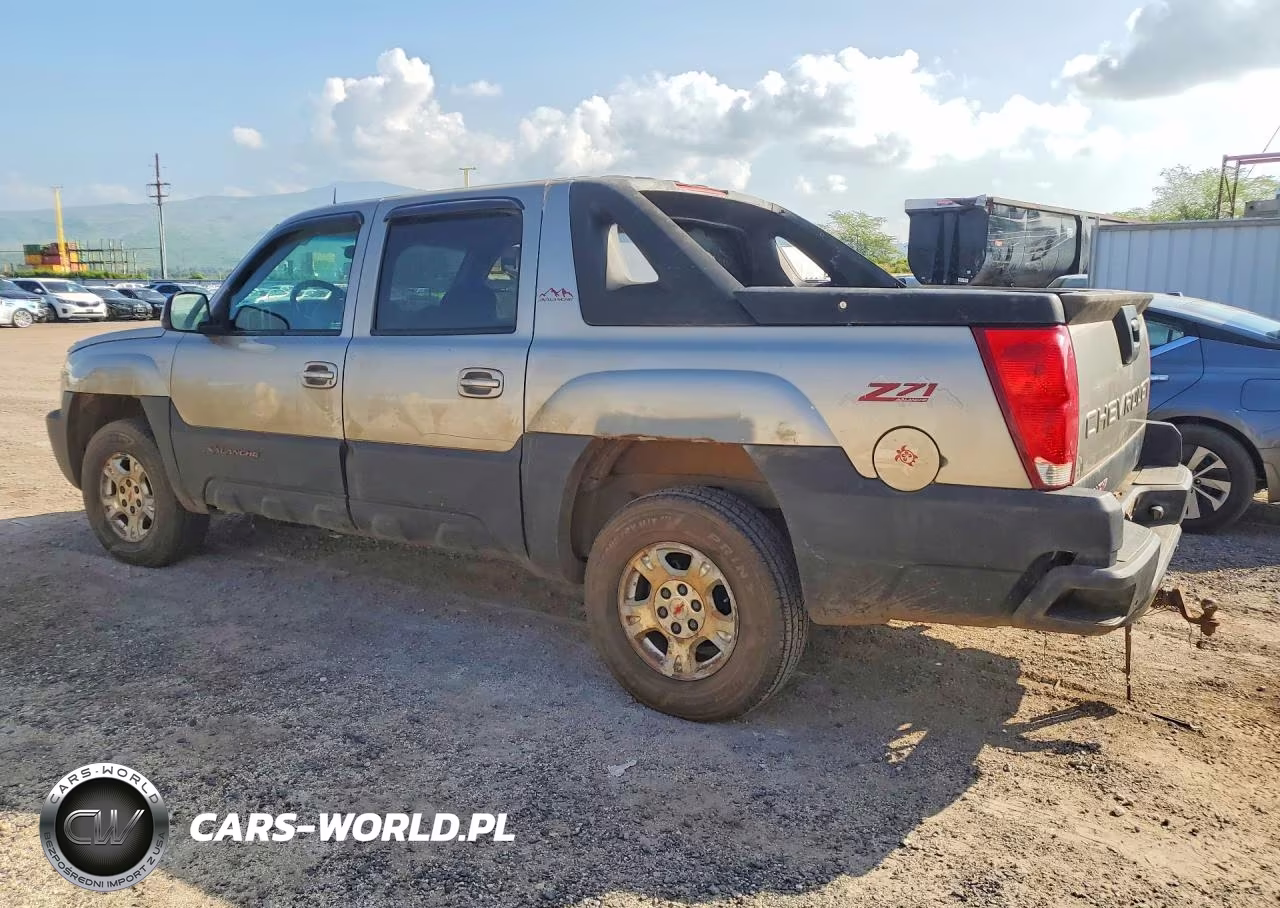 2003 Chevrolet Avalanche K1500 VIN:3GNEK13T23G124984 - 2